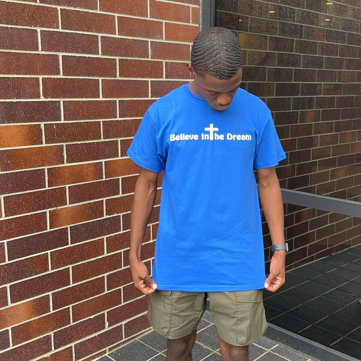 Believe In The Dream™ Royal Puff Print Tee