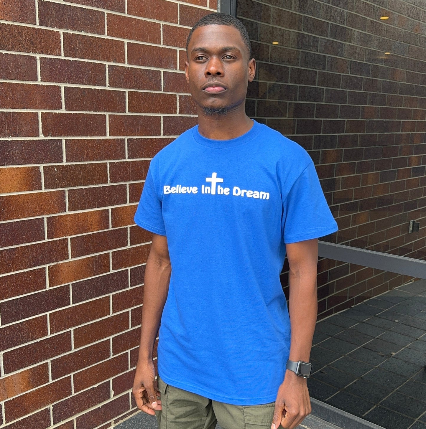Believe In The Dream™ Royal Puff Print Tee