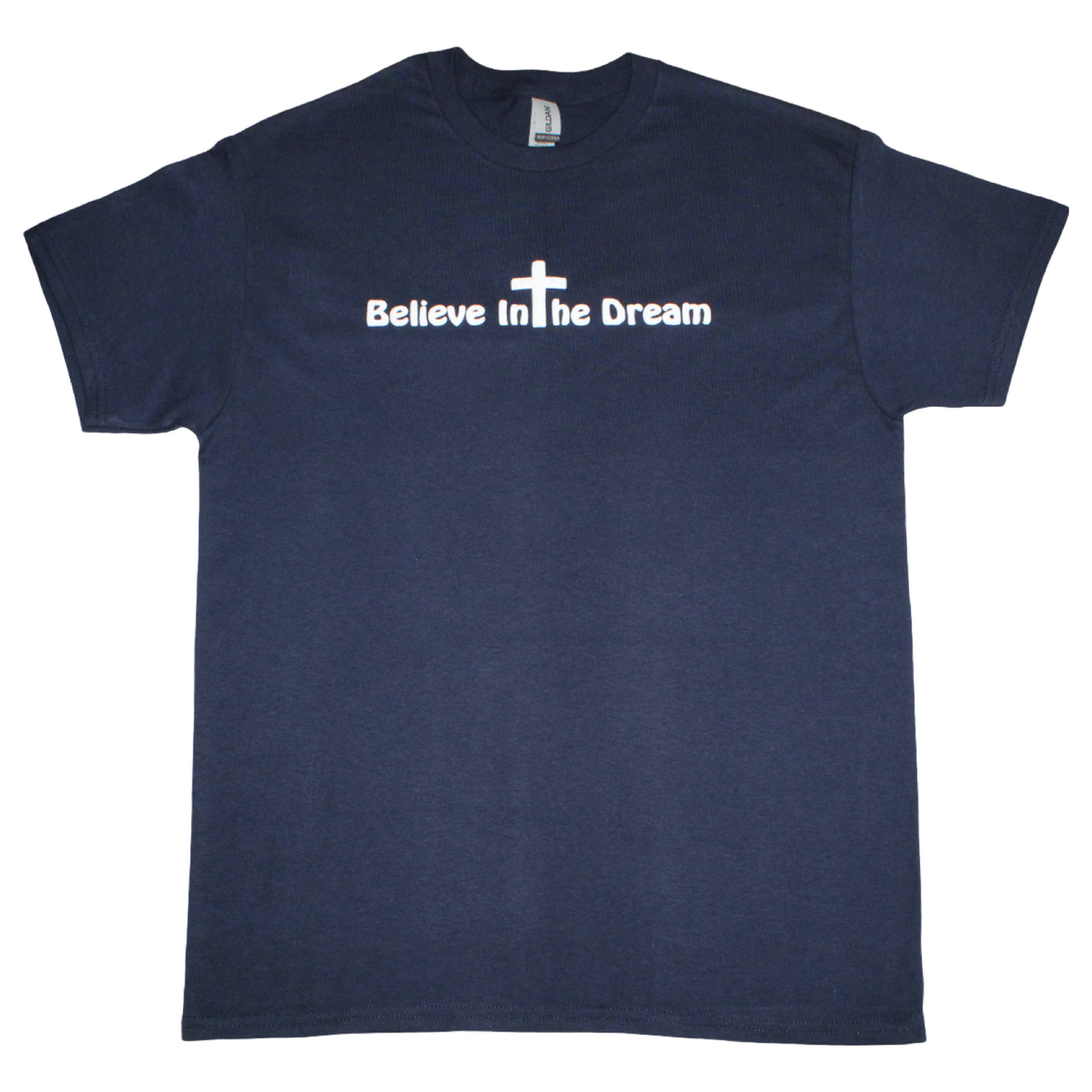 Believe In The Dream™ Navy Puff Print Tee