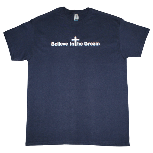 Believe In The Dream™ Navy Puff Print Tee